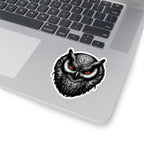 Gothic Red Eyed Owl Sticker