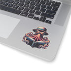 Bookish Octopus Reading Sticker