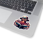 Bookish Octopus Reading Sticker