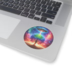 UFO Cosmic Tree Sticker