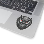 Gothic Red Eyed Owl Sticker